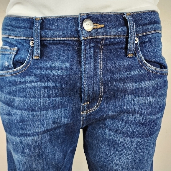FRAME Denim L'Homme Straight Leg Jeans in Niagra Wash Size 31 - Picture 3 of 14
